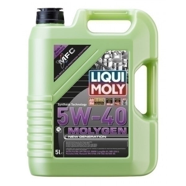 Ulei motor Liqui Moly Molygen New Generation 5W40 (8536) 5L Liqui Moly - imagine 1