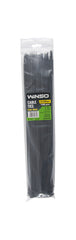 Coliere plastic 4,8x400 Negru - Set 100 buc Winso - imagine 1