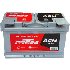 Acumulator MTR AGM-VRLA 80 Ah [Start-Stop] MTR - imagine 2