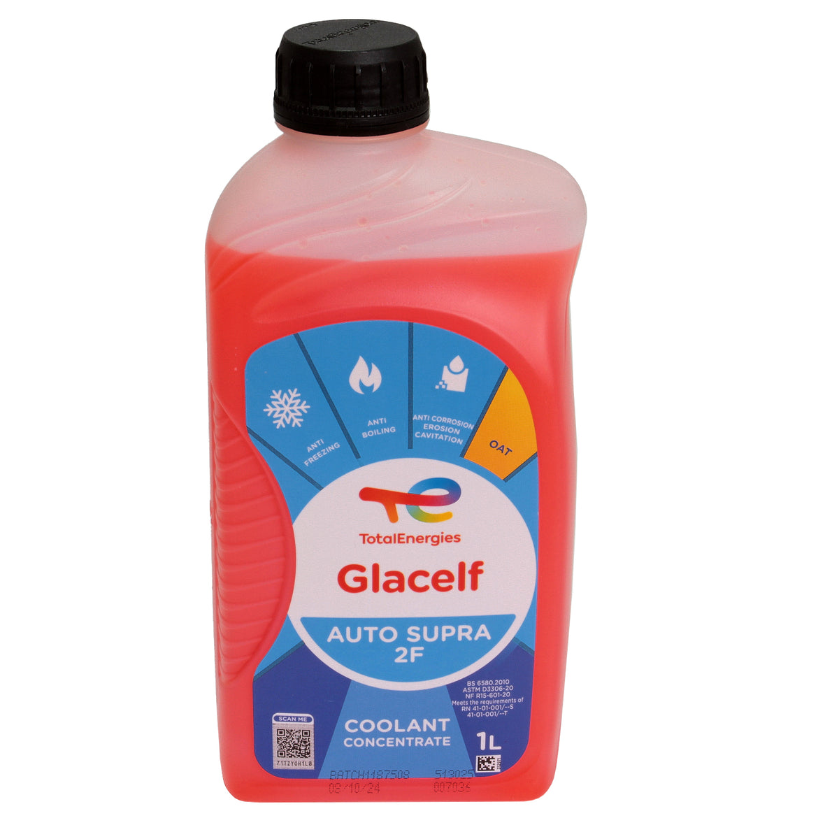 Antigel concentrat Total Glacelf Supra G12 Rosu / Roz 1 L Total - imagine 1