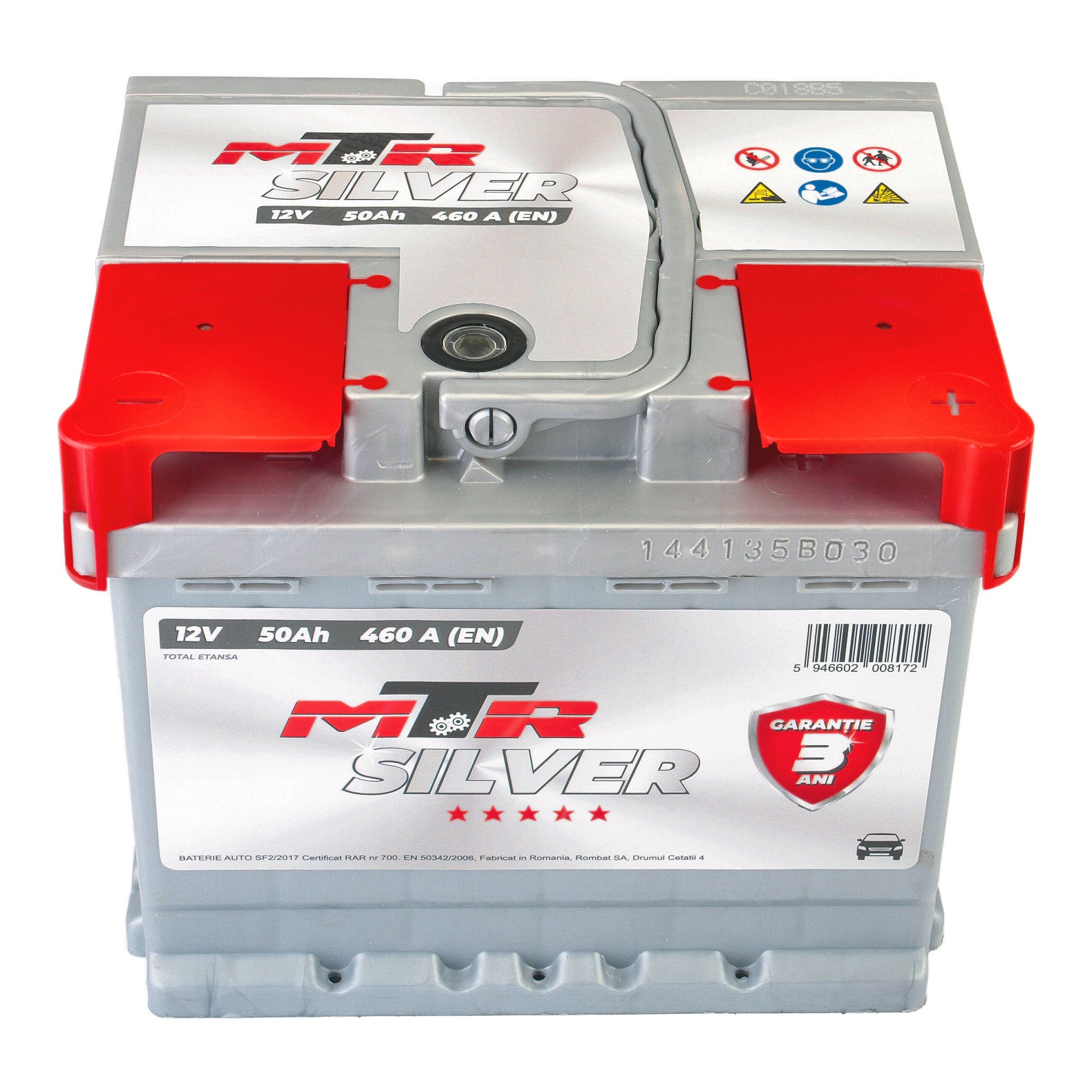 Acumulator MTR Silver LB1 460A 50Ah MTR - imagine 1