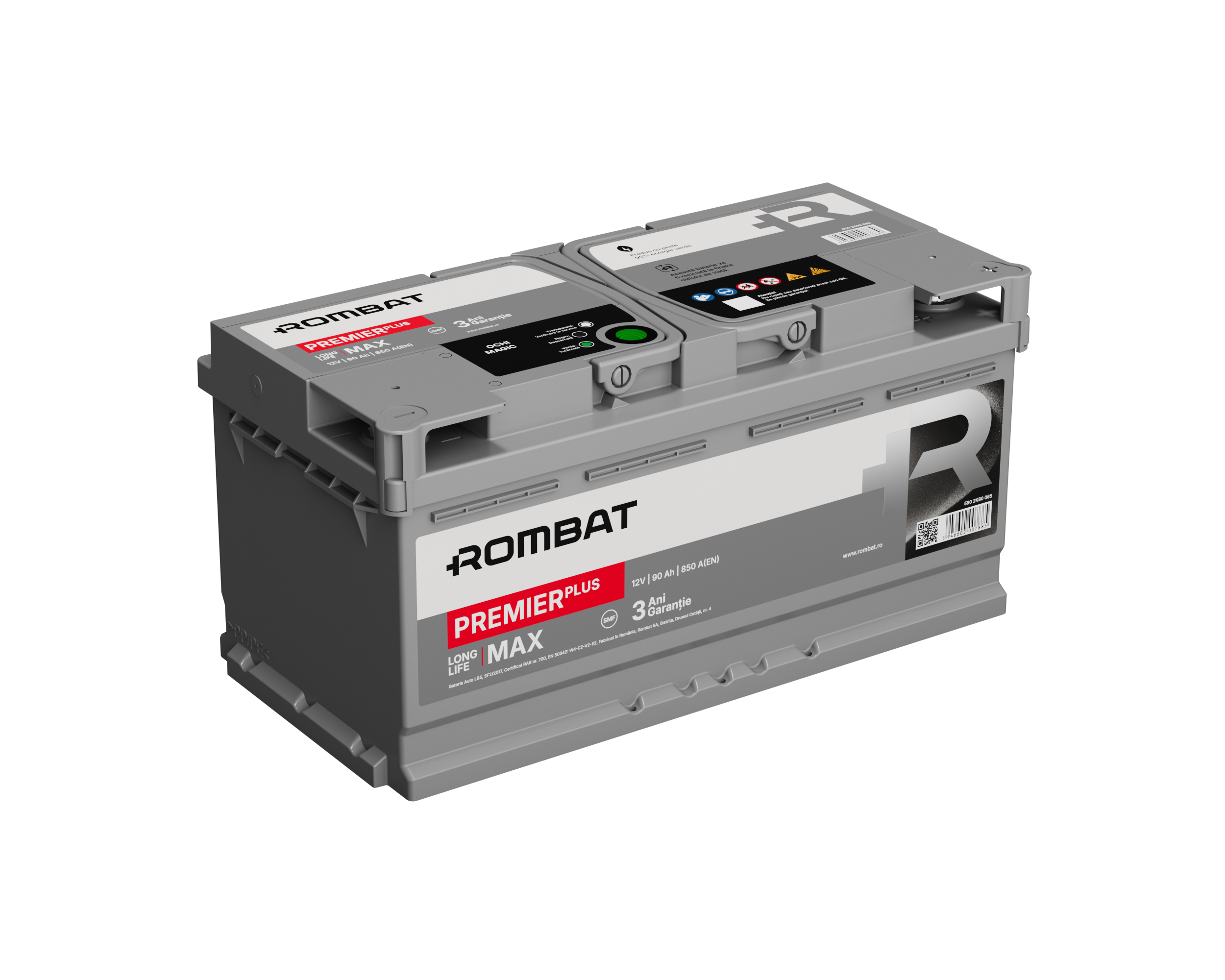 Acumulator Rombat Premier PLUS 90Ah Rombat - imagine 4