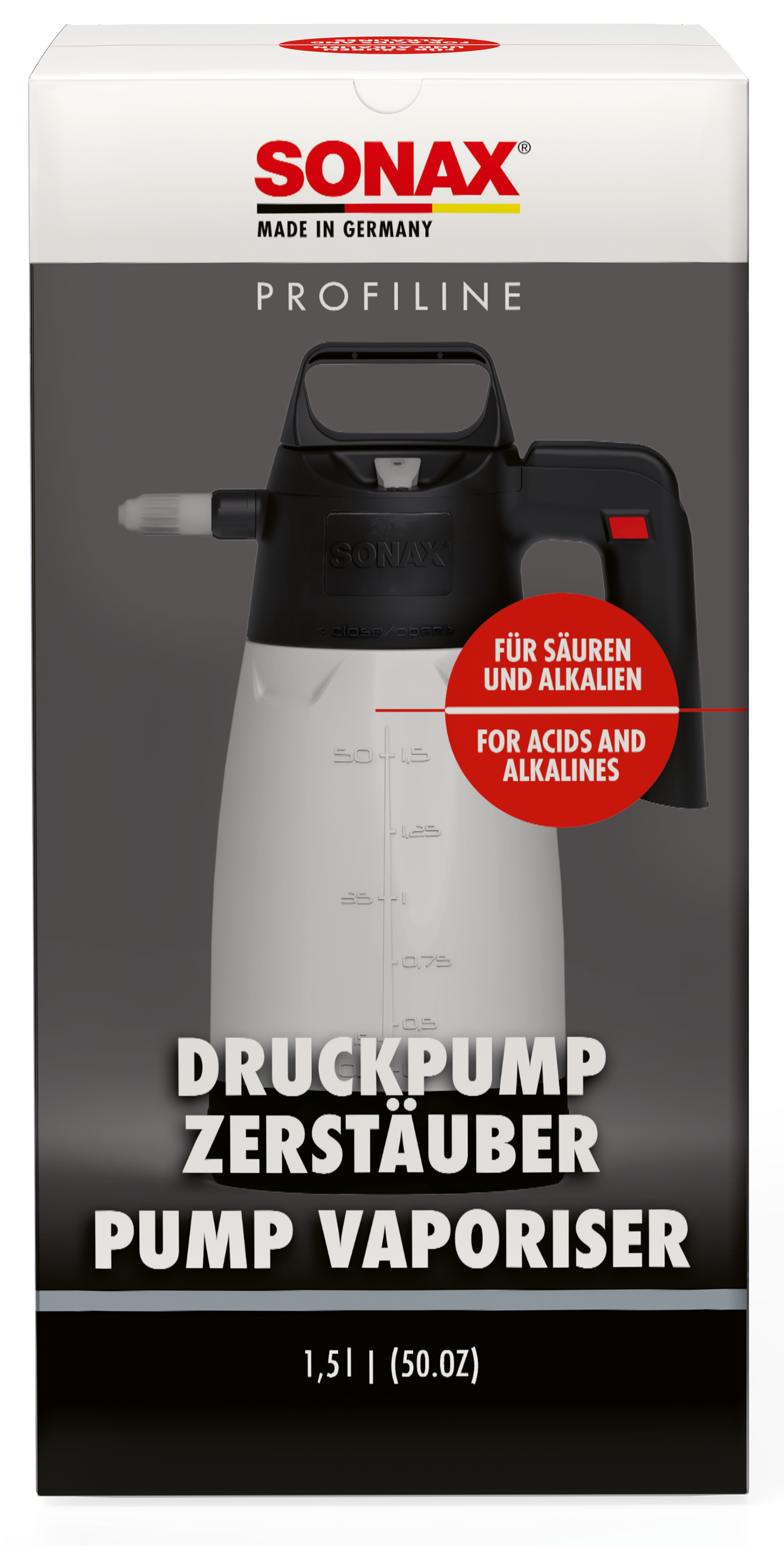 SONAX Bidon cu pulverizator, capacitate 1,5 litri, cod 496005 Sonax - imagine 1