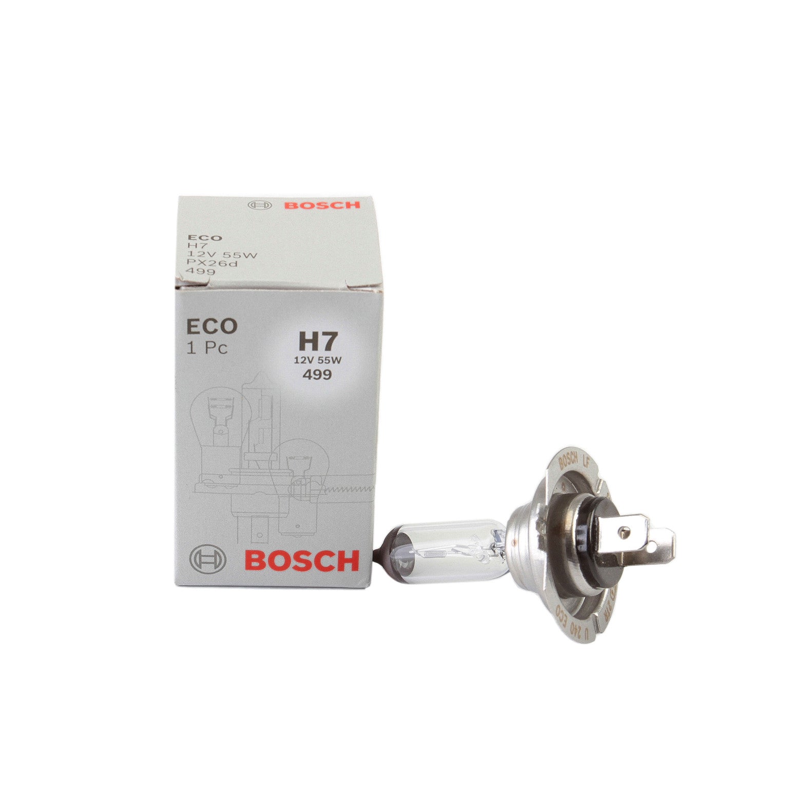 Bec Bosch H7 12V 55W PX26d Bosch - imagine 2