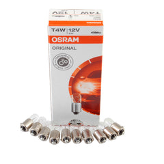 Bec Osram Original T4W 12V 4W BA9s Osram - imagine 2
