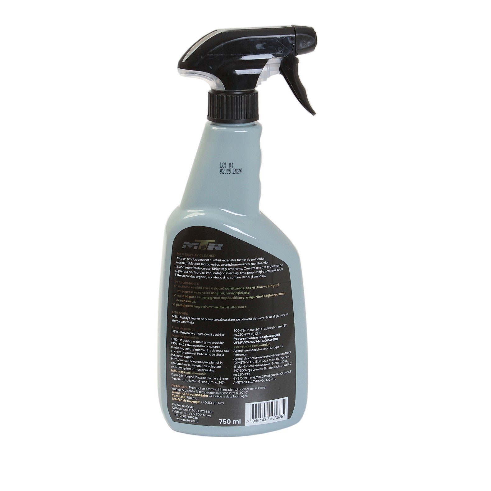 Solutie Premium MTR Curatare Display 750 ml MTR - imagine 2