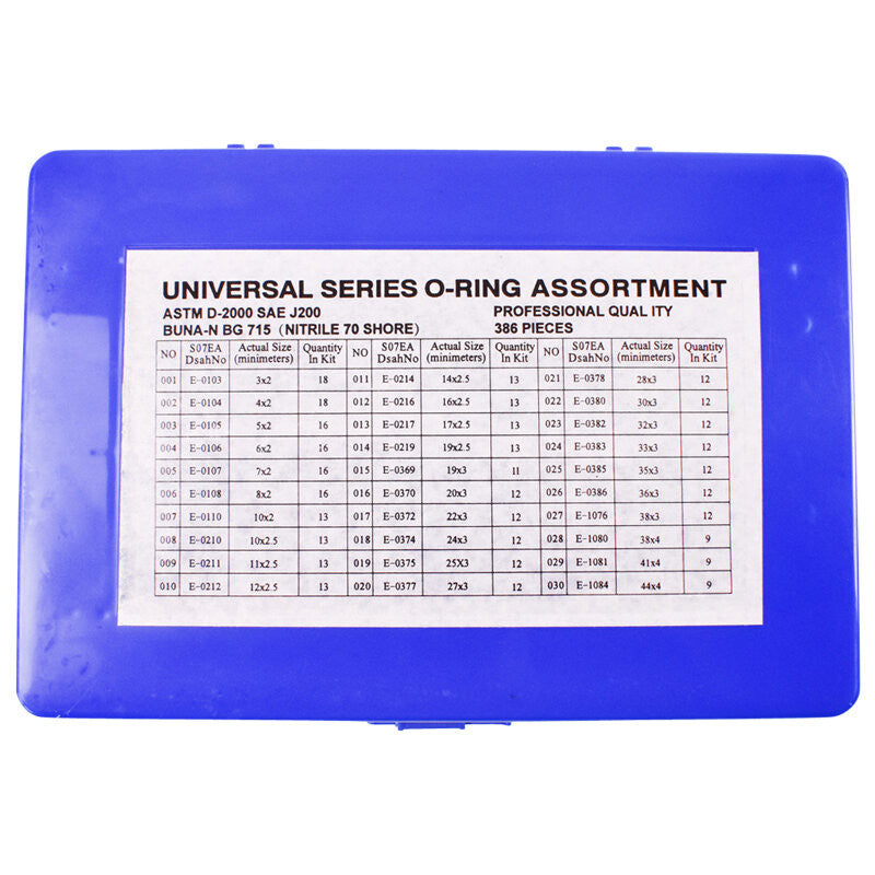 Trusa O-ring 382 de piese (metric) BRECKNER GERMANY - imagine 3