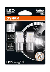 Bec Osram LEDriving SL P21/5W Alb | 12V - BAY15d - Set 2 buc (Off-Road) Osram - imagine 1