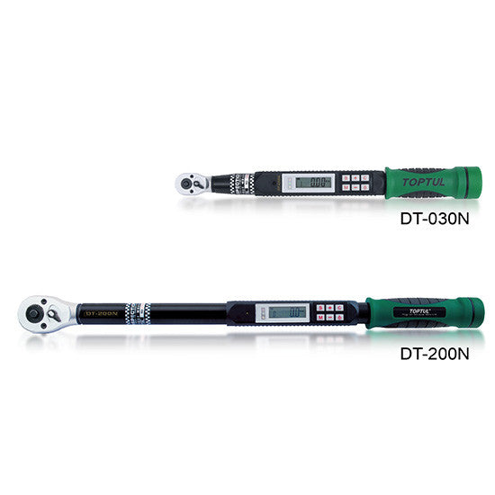 Cheie dinamometrica digitala 3/8"   10.0~100.0Nm  440mm lungime Toptul - imagine 1