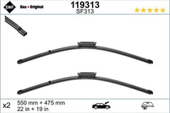 Set lamela stergator SWF Wiper FB OE LHD 550/475 mm SWF - imagine 1