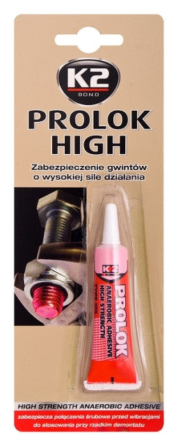 PROLOK HIGH 6ml – Solutie blocat suruburi (puternic) K2 - imagine 1
