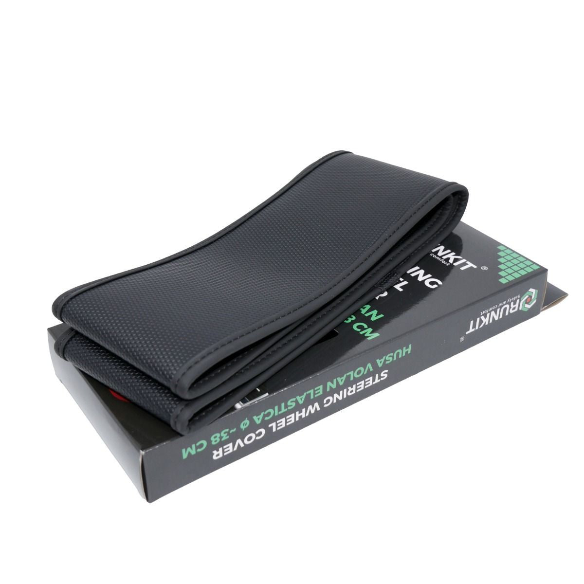 Husa volan elastica cusatura neagra Runkit 38 cm Runkit - imagine 1