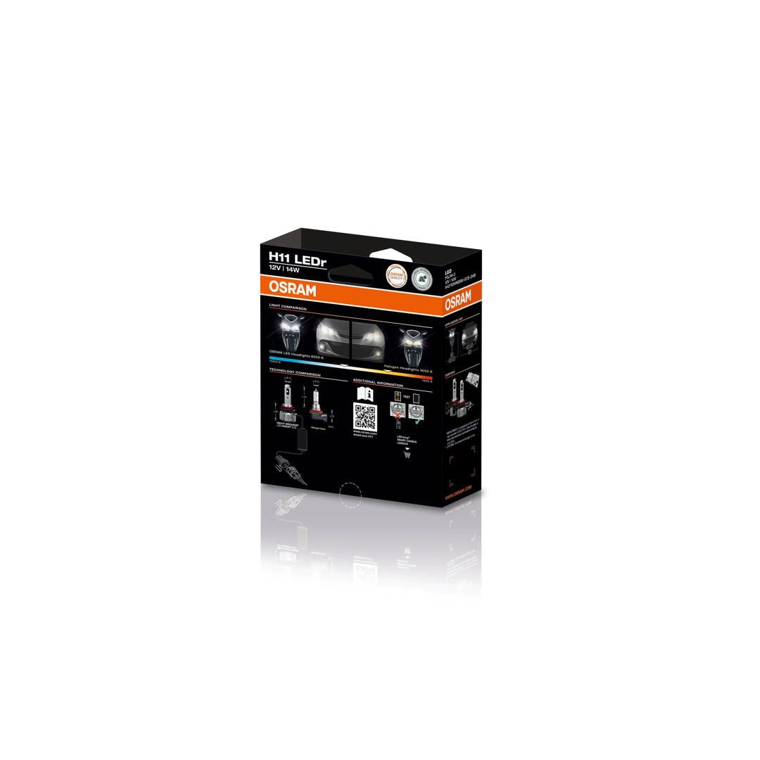 Bec LED Osram Night Breaker Smart ECE H11 PGJ19-2 - Set 2 buc Osram - imagine 6