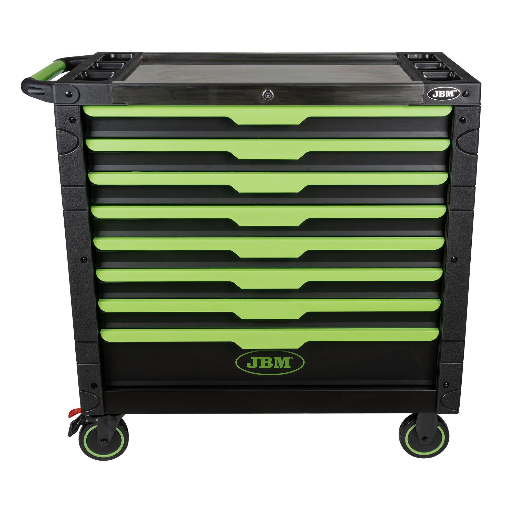CARUCIOR DE UNELTE XL CU 8 SERTARE ASAMBLAT CU 468 PIESE JBM - imagine 3