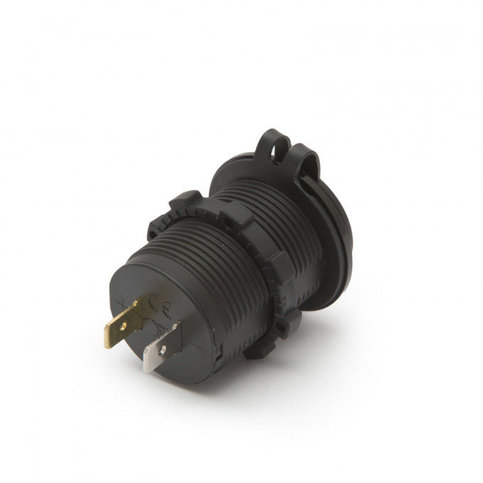 Adaptor USB cu montare în locul brichetei cu voltmetru Carguard - imagine 2