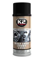 TEFLON WHITE GREASE 400 ml. –  Vaselină albă cu teflon 400 ml. K2 - imagine 1