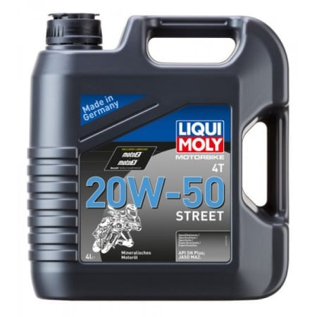 Ulei moto Liqui Moly Motorbike Street 4T 20W50  4L Liqui Moly - imagine 1