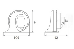 CLAXON ELECTROMAGNETIC 12V 6A TON JOS