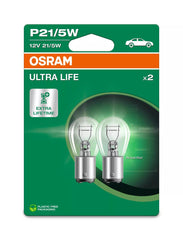 Bec Osram Ultra Life P21/5W 12V BAY15d Osram - imagine 1