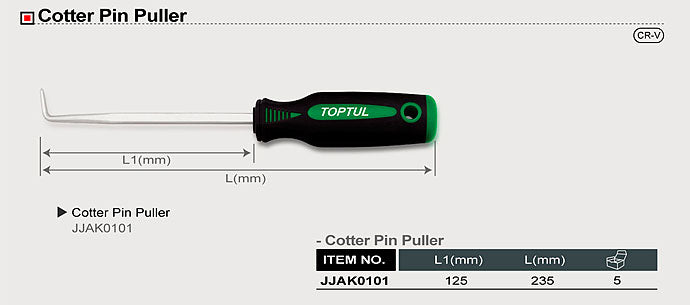 Extractor pini 125mm Toptul - imagine 1