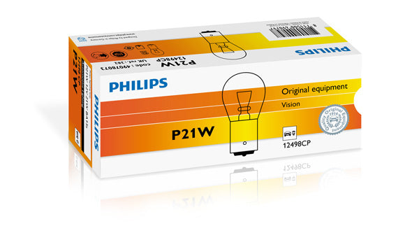 BEC SEMNALIZARE P21W 12V SET 10 buc PHILIPS