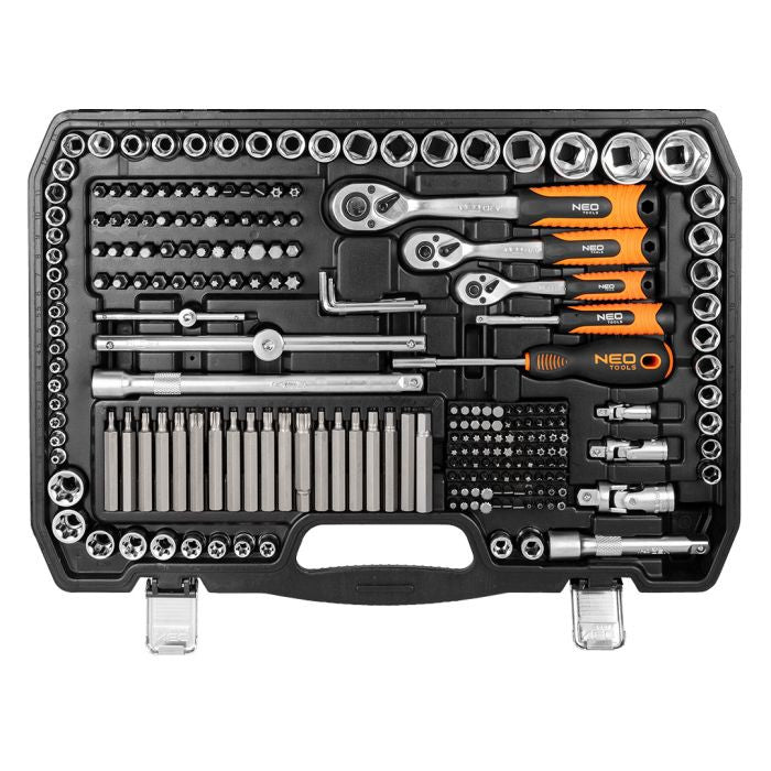 Set de 300 de chei 1/2", 3/8", 1/4" Neo Tools - imagine 6