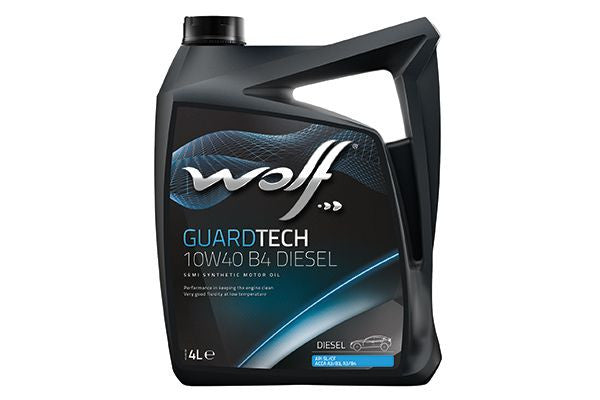 ULEI MOTOR WOLF GUARDTECH 10W40 B4 DIESEL 4L Wolf - imagine 1