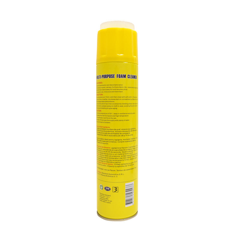 Spray cu spuma activa pentru curatat tapiterie 650 ml Breckner Germany BRECKNER GERMANY - imagine 2