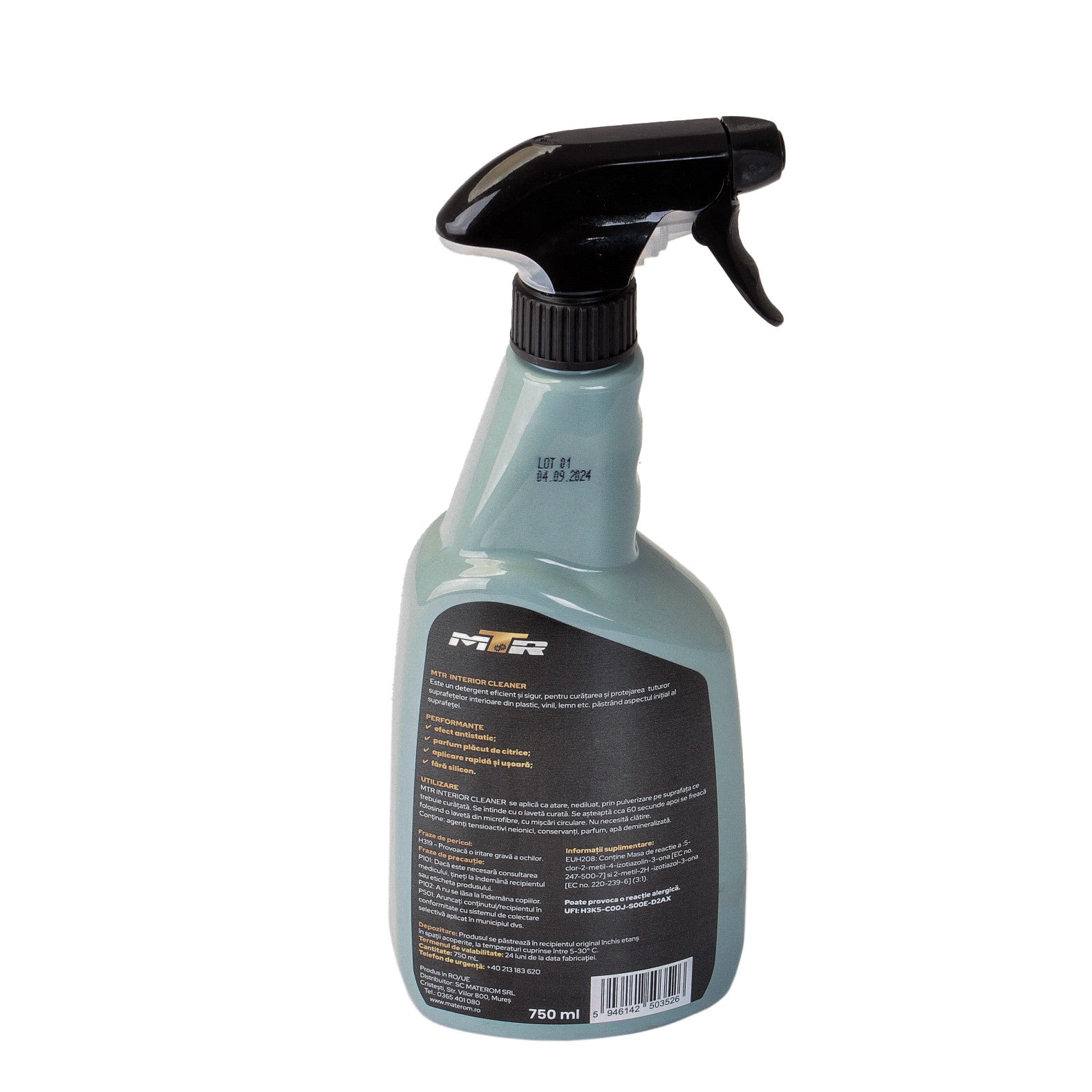 Solutie Premium MTR Interior Cleaner 750 ml MTR - imagine 3