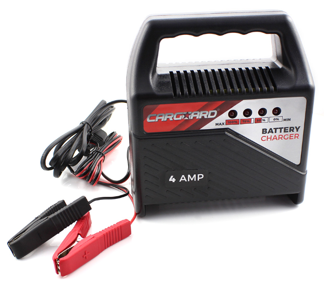 Incarcator baterie auto 12V 4A Carguard - imagine 1