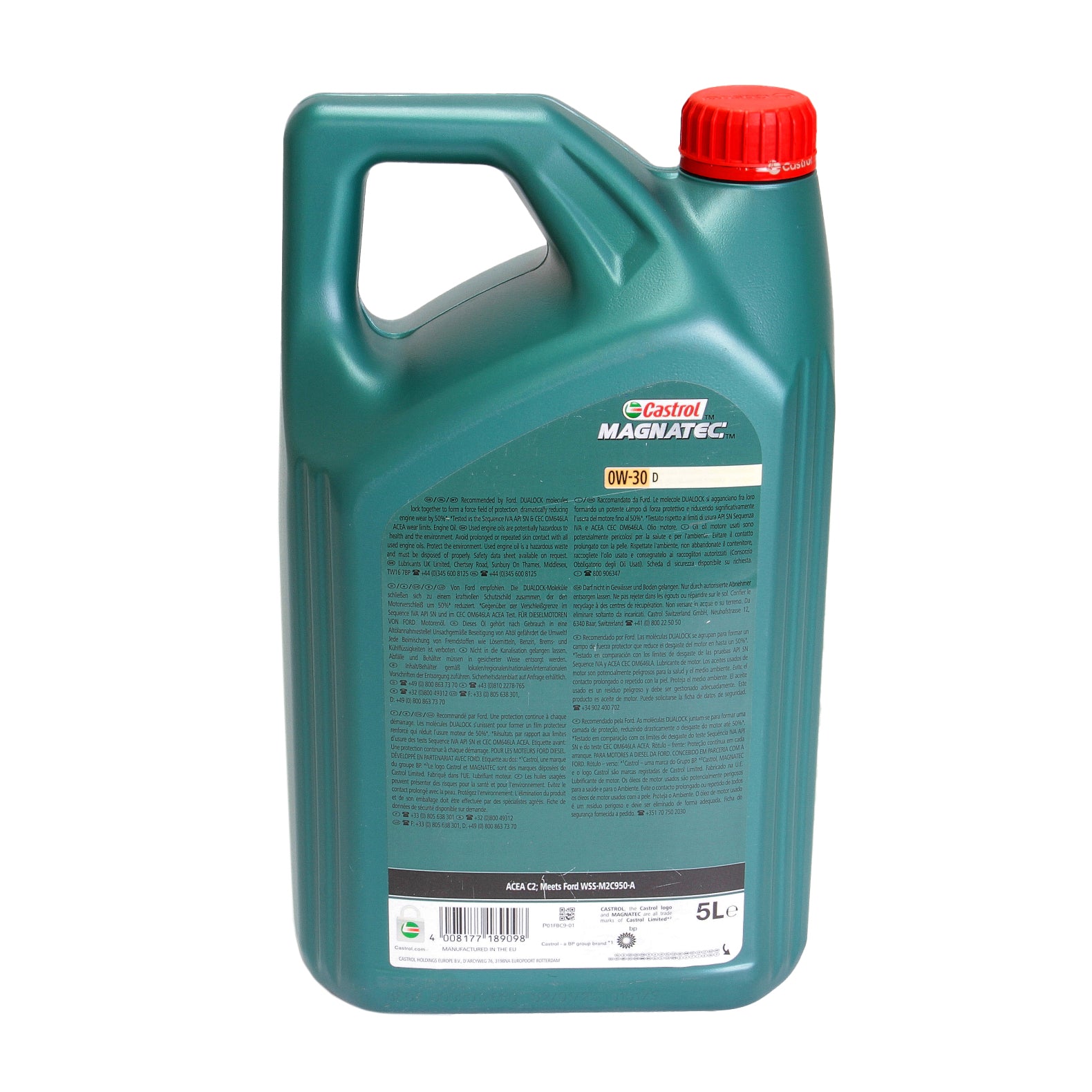 Ulei motor Ford Magnatec D 0W30 5L Castrol Professional - imagine 2