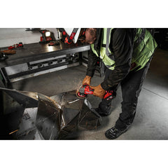 Polizor unghiular 125 mm cu frânare și comutator culisant M18 FUEL™ Milwaukee M18FSAG125XB-502X, 2 x M18 B5 acumulator, M12-18 FC încărcător, cutie HD Milwaukee - imagine 4