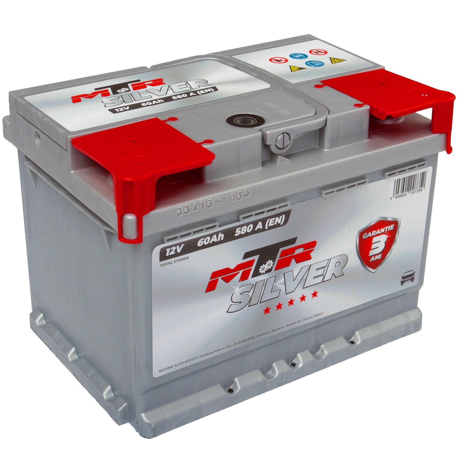 Acumulator MTR Silver LB2 60 Ah MTR - imagine 2