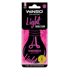 Odorizant auto Winso Light card Buble Gum Winso - imagine 1