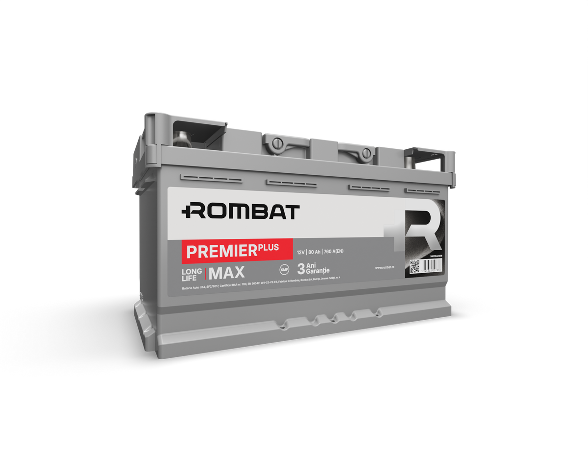 Acumulator Rombat Premier PLUS 80 Ah Rombat - imagine 1