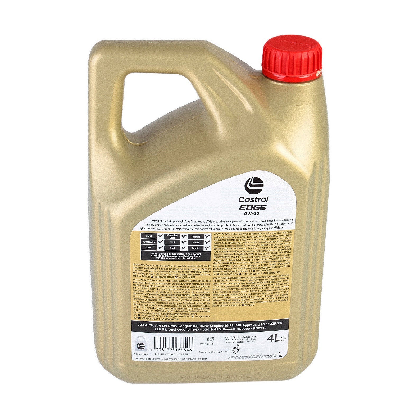 Ulei motor Castrol Edge 0W30  4L Castrol - imagine 2