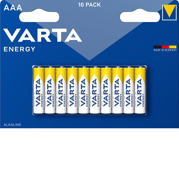 Baterie Varta Energy AAA - LR03 1.5V (Alcalina) 10 buc Varta - imagine 1