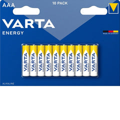 Baterie Varta Energy AAA - LR03 1.5V (Alcalina) 10 buc Varta - imagine 1