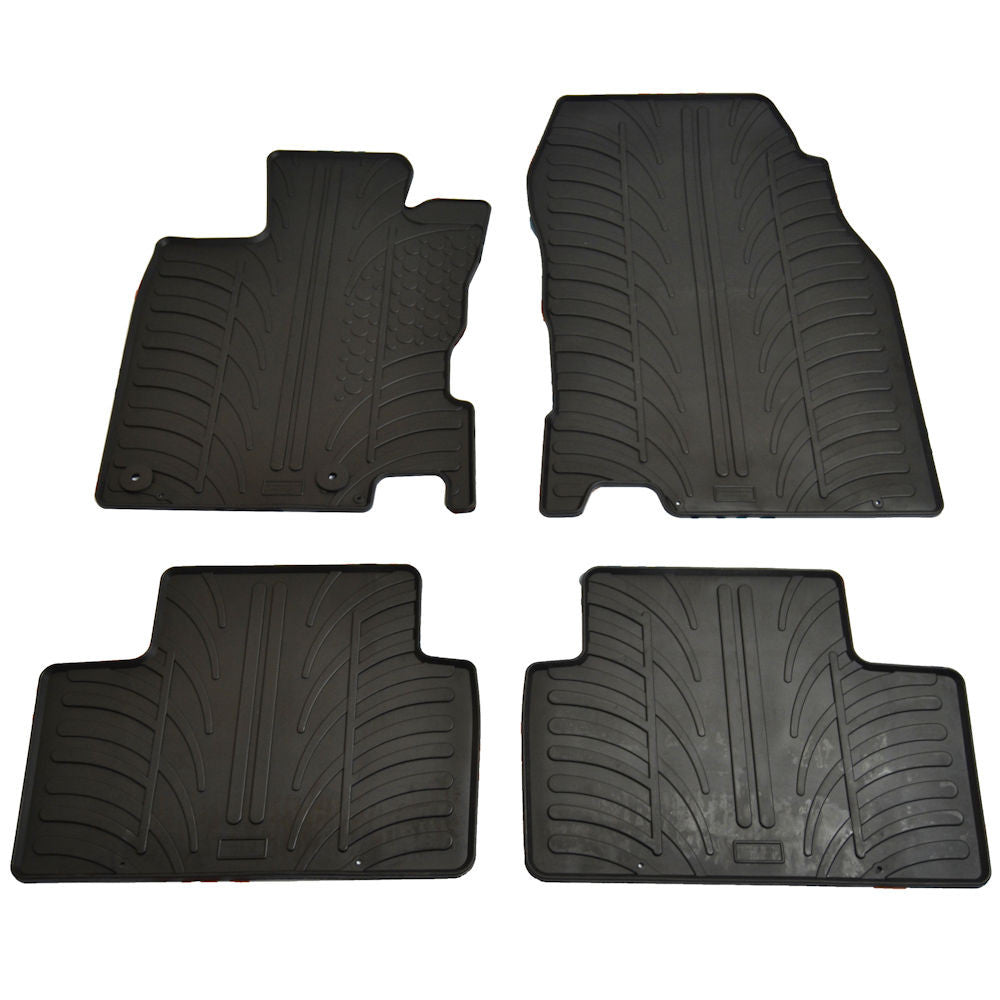 Covorase cauciuc Renault Kadjar 06.2015-, presuri Gledring culoare Negru, 4buc. Gledring - imagine 1