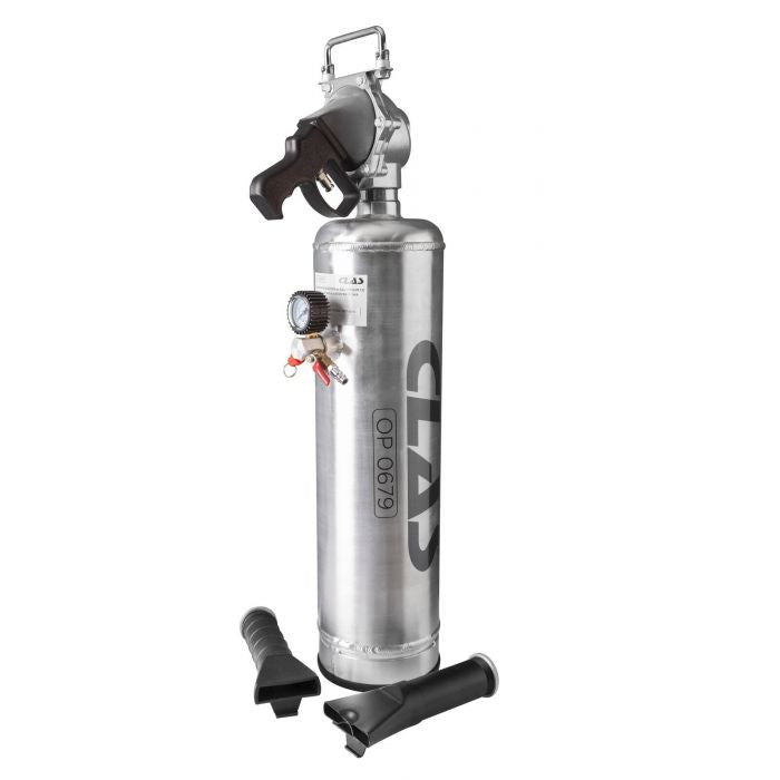 Suflator cu aer comprimat din aluminiu de 12 litri/bazooka Clas - imagine 2