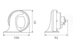 CLAXON ELECTROMAGNETIC 12V 6A TON JOS