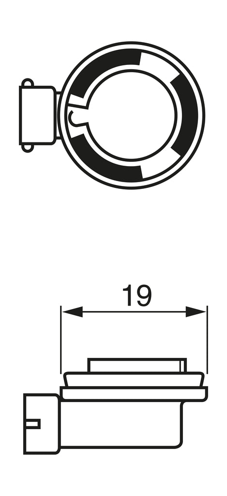 BEC 12V H8 35W PURE LIGHT BOSCH