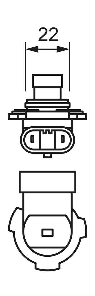 BEC 12V HIR2 55W PURE LIGHT BOSCH