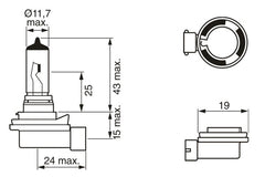 BEC 12V H8 35W ECO BOSCH