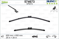 Set stergator Valeo Silencio Flat Valeo - imagine 1