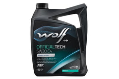 Ulei motor turisme Wolf OfficialTech C4 5W30 5L Wolf - imagine 1