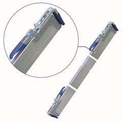 Bara orizontala fixare marfa - aluminiu 2,4 - 2,7 m MTR - imagine 1