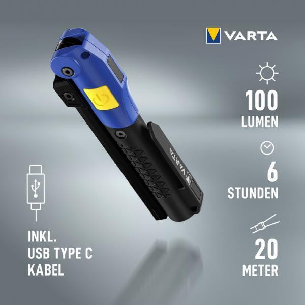 Lanterna Varta Work Flex Multifunction Light F20R Varta - imagine 2