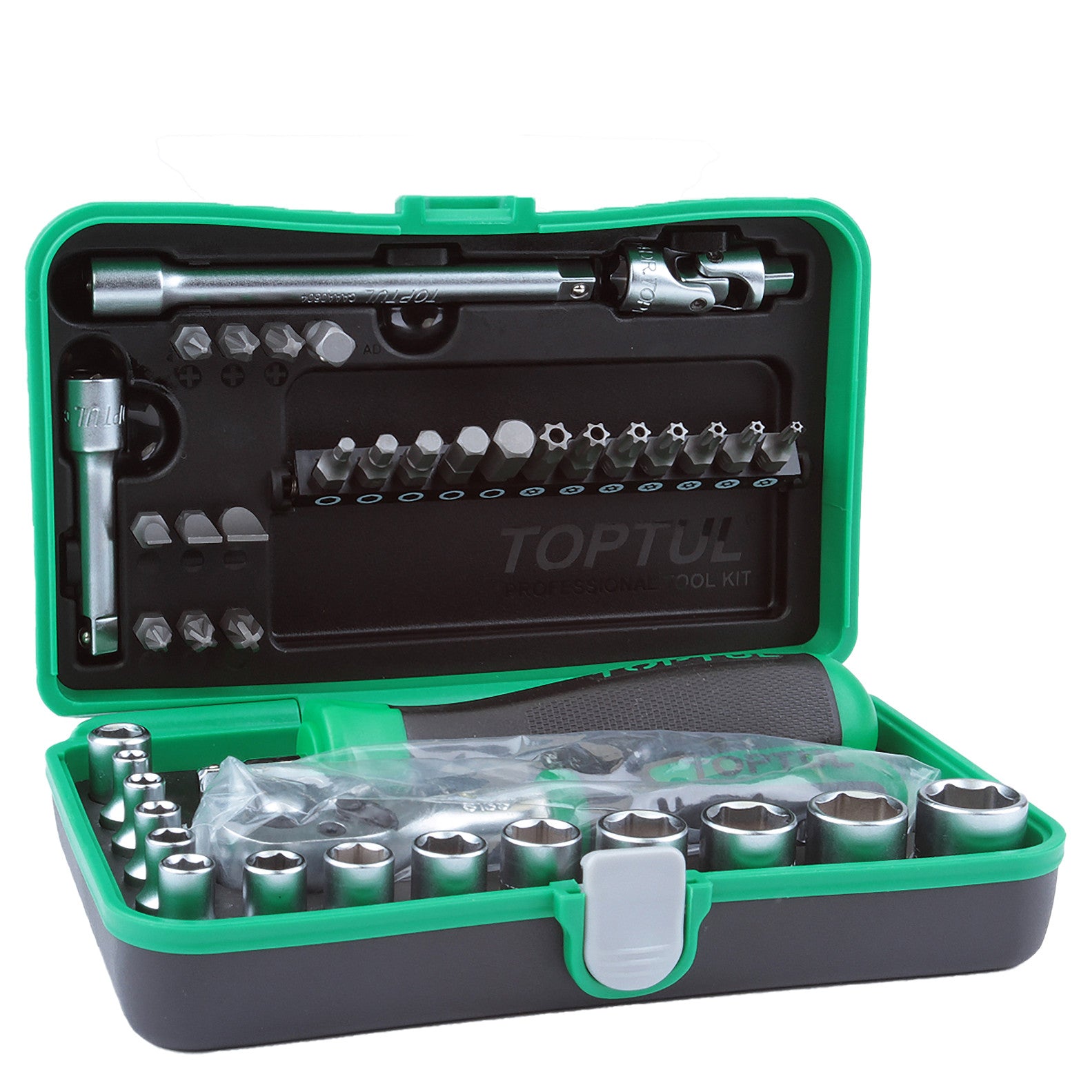 Trusa chei 1/4 41piese 41 Piese Toptul - imagine 3