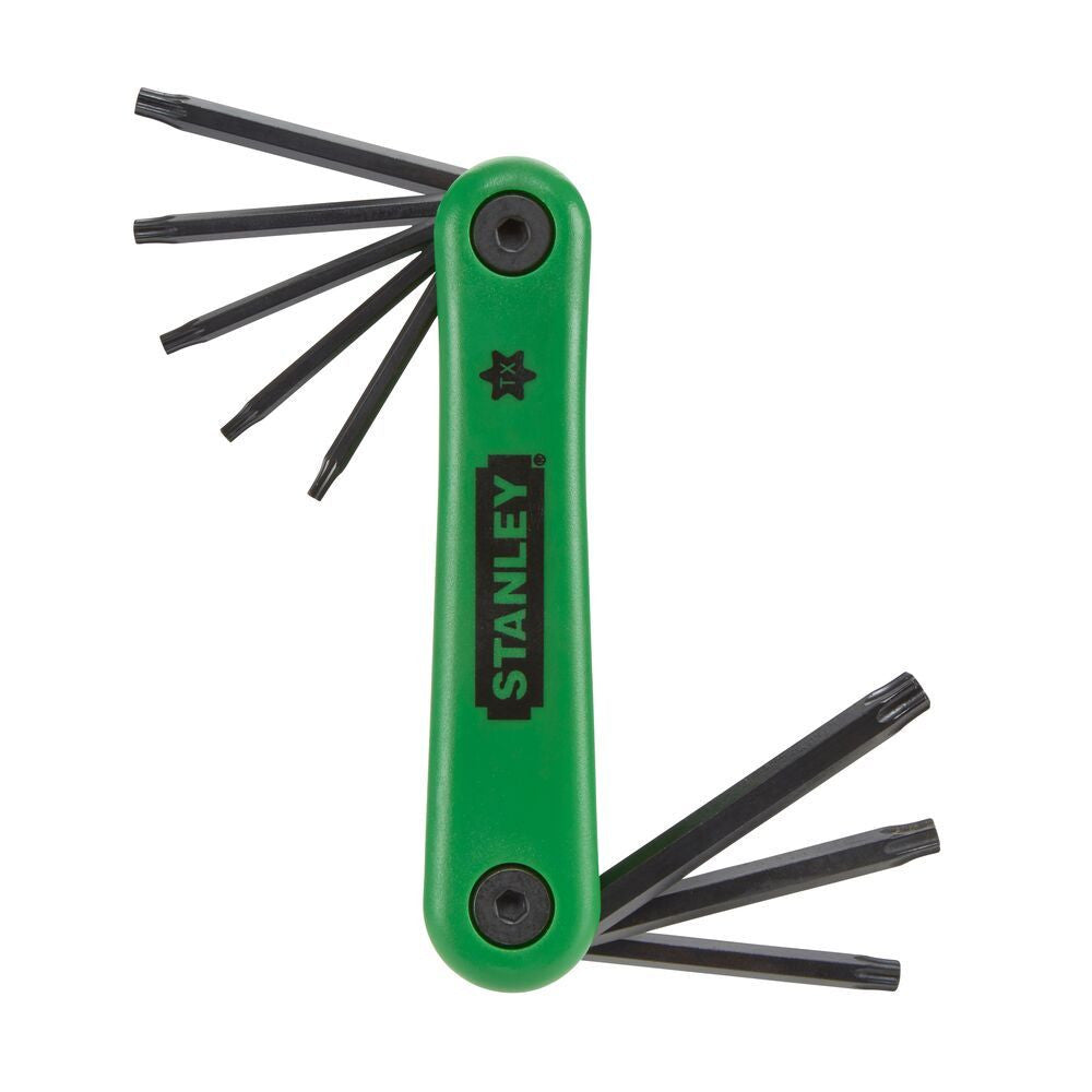 SET 8 CHEI TORX PLIABILI IN CARCASA Stanley - imagine 1
